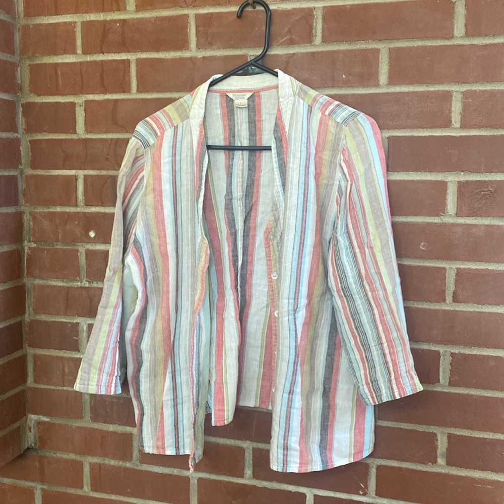 Button down top size L